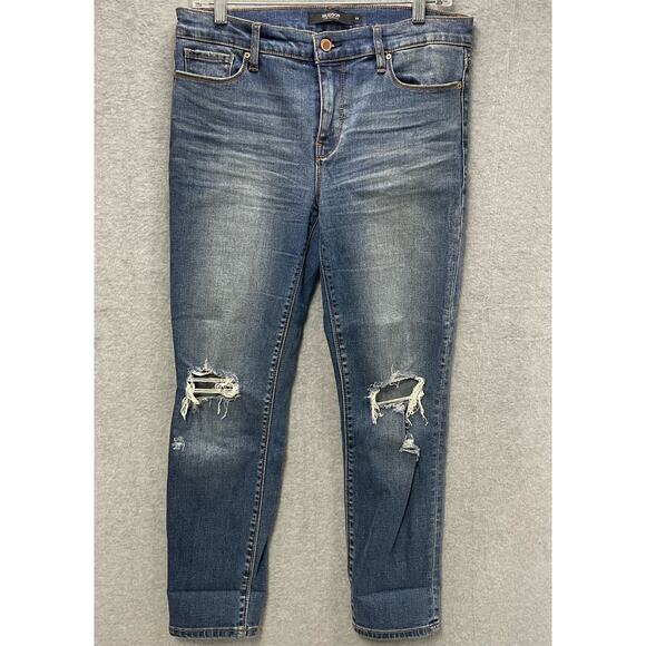 Hudson Tally Skinny Distressed Jeans size 28 - Picture 1 of 5